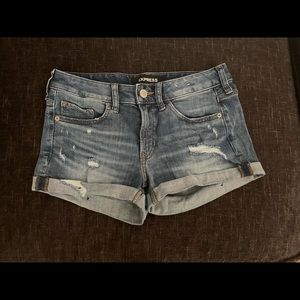 Express shorts size 0
